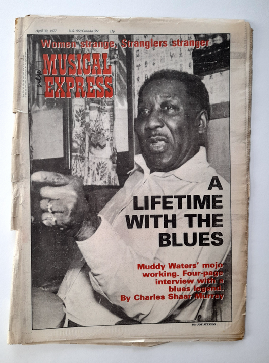 NME Magazine 30 April 1977 Muddy Waters