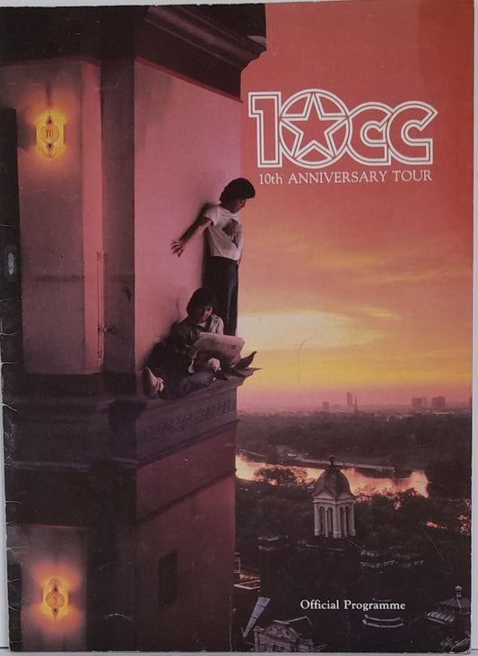 10cc 10th Anniversary Tour Official Programme