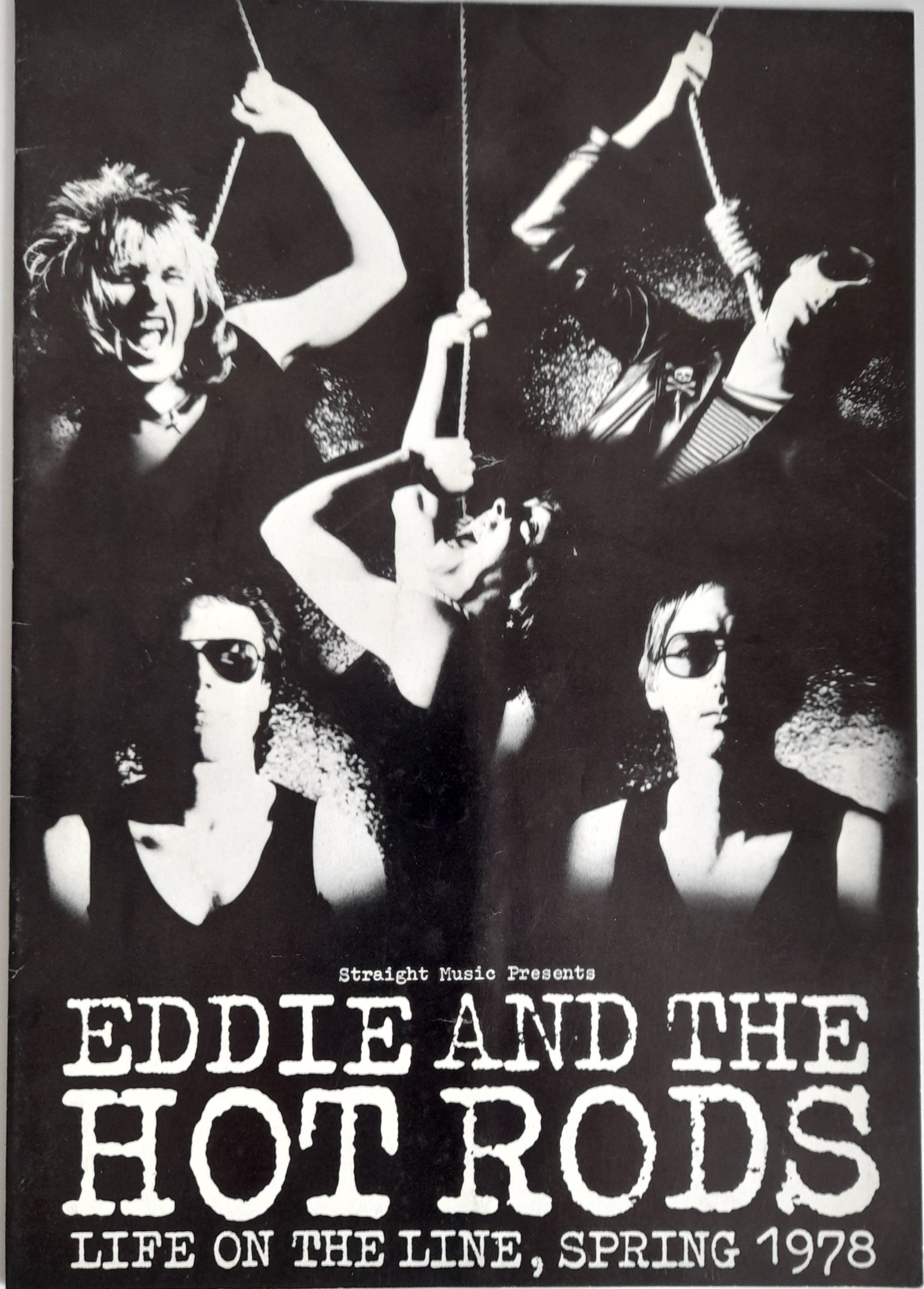 Eddie and The Hot Rods Life on the Line Radio Stars Spring 1978 Tour P –  RewindPressPlay