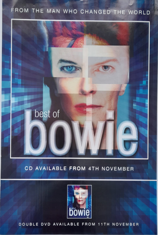 David Bowie The Man Who Changed the World Poster Best of Bowie