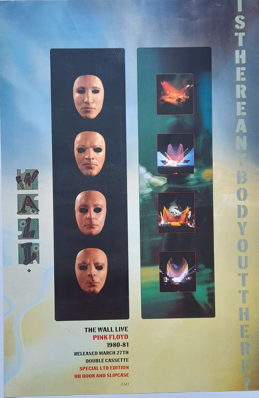 Pink Floyd The Wall/Is There Anybody Out There? Poster