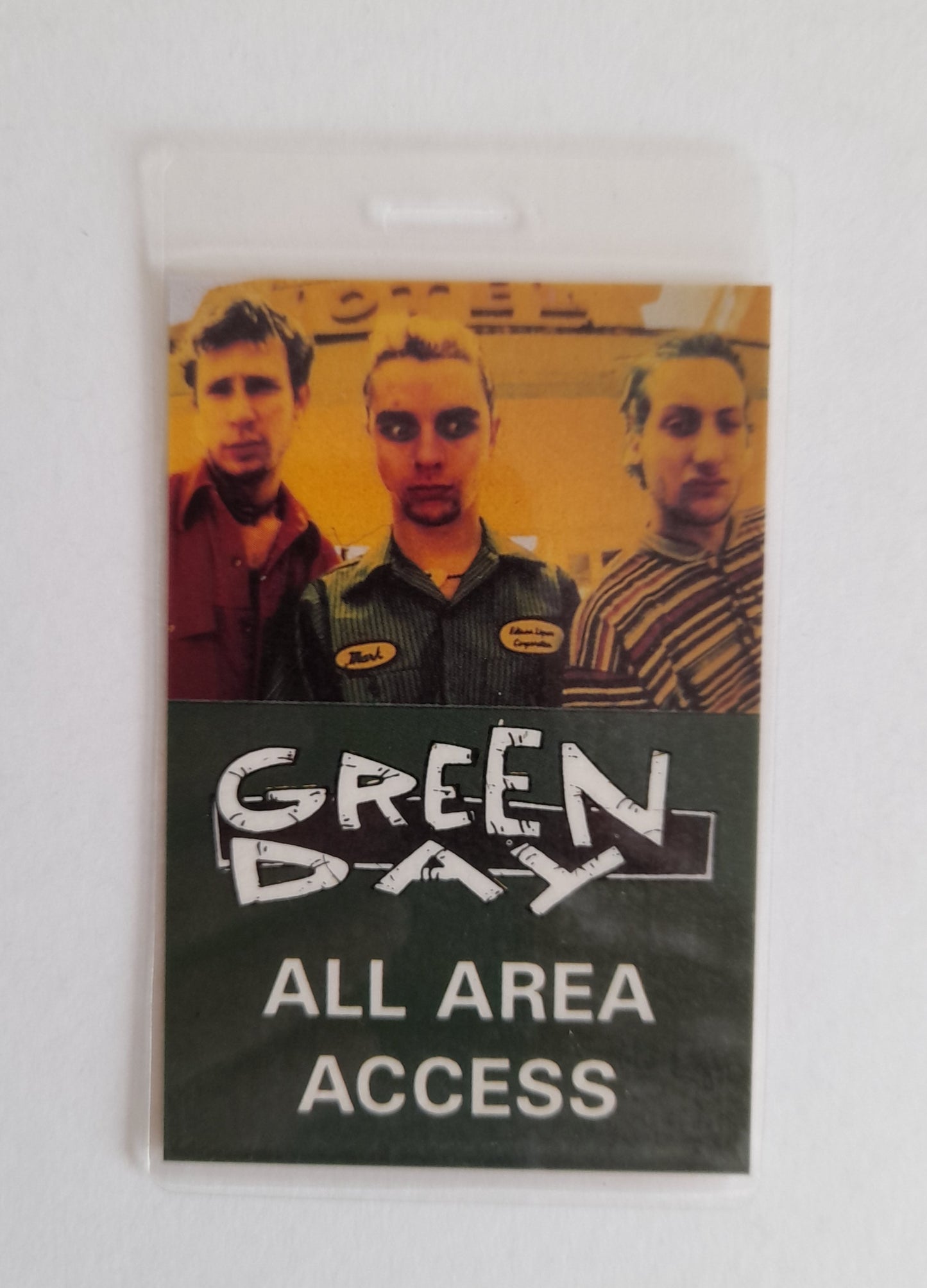 Green Day - World Tour 1990 Backstage Pass