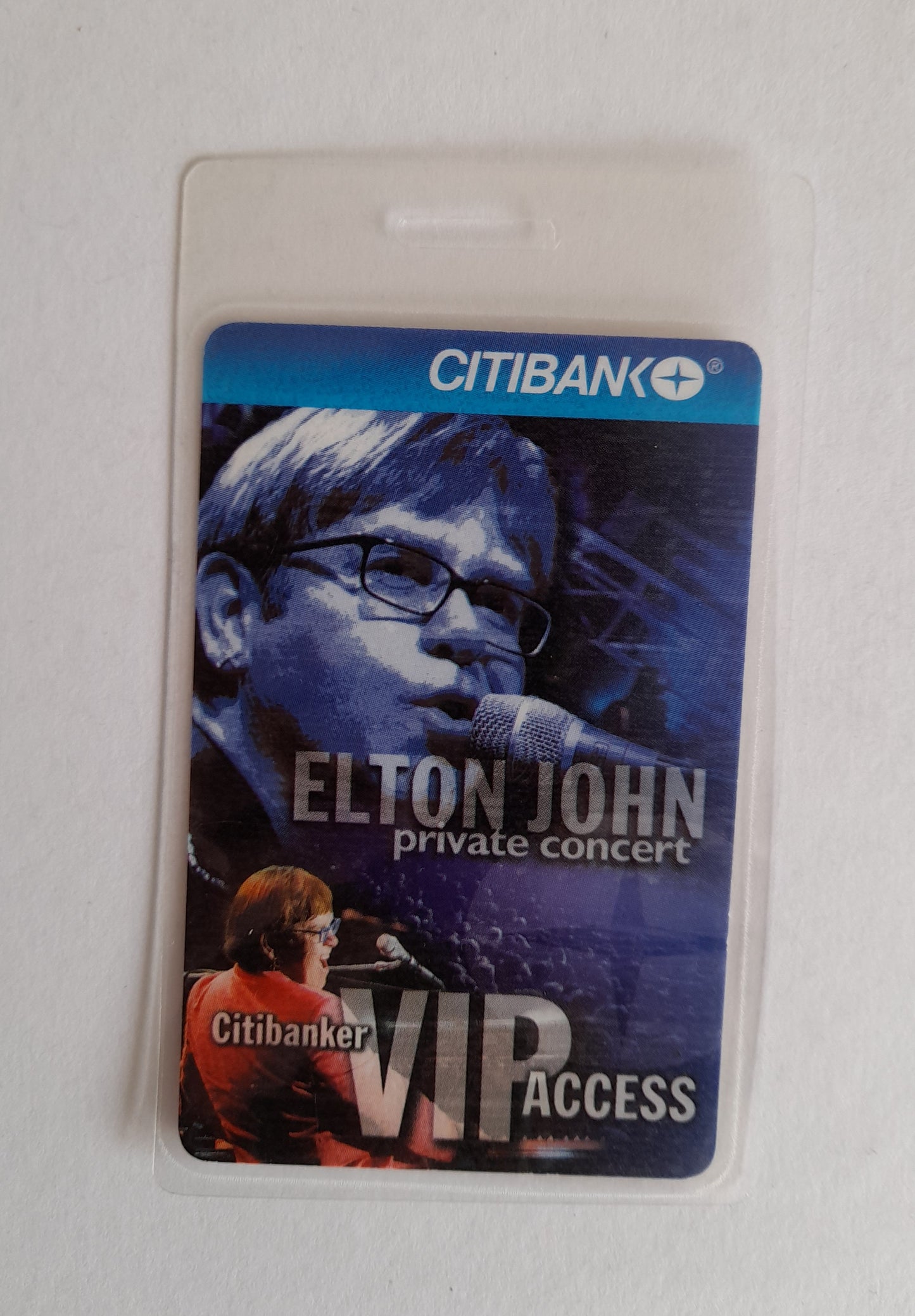 Elton John Citibank Private Concert 1998 VIP Access Backstage Pass