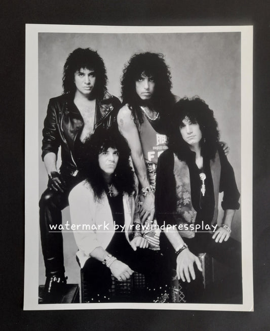 Kiss Rock Band 8" x 10" Promo Photo