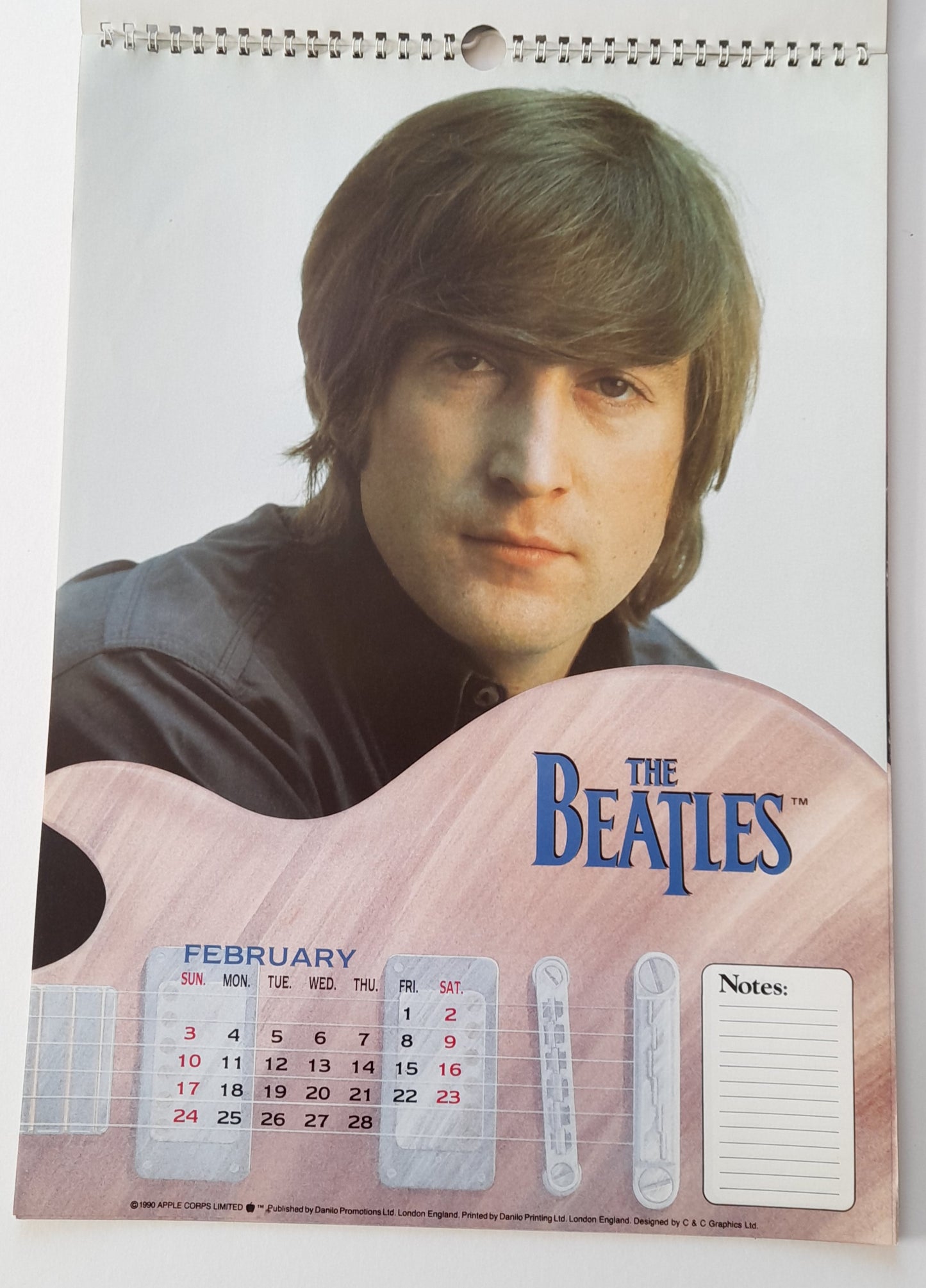 The Beatles Official 1991 Calendar