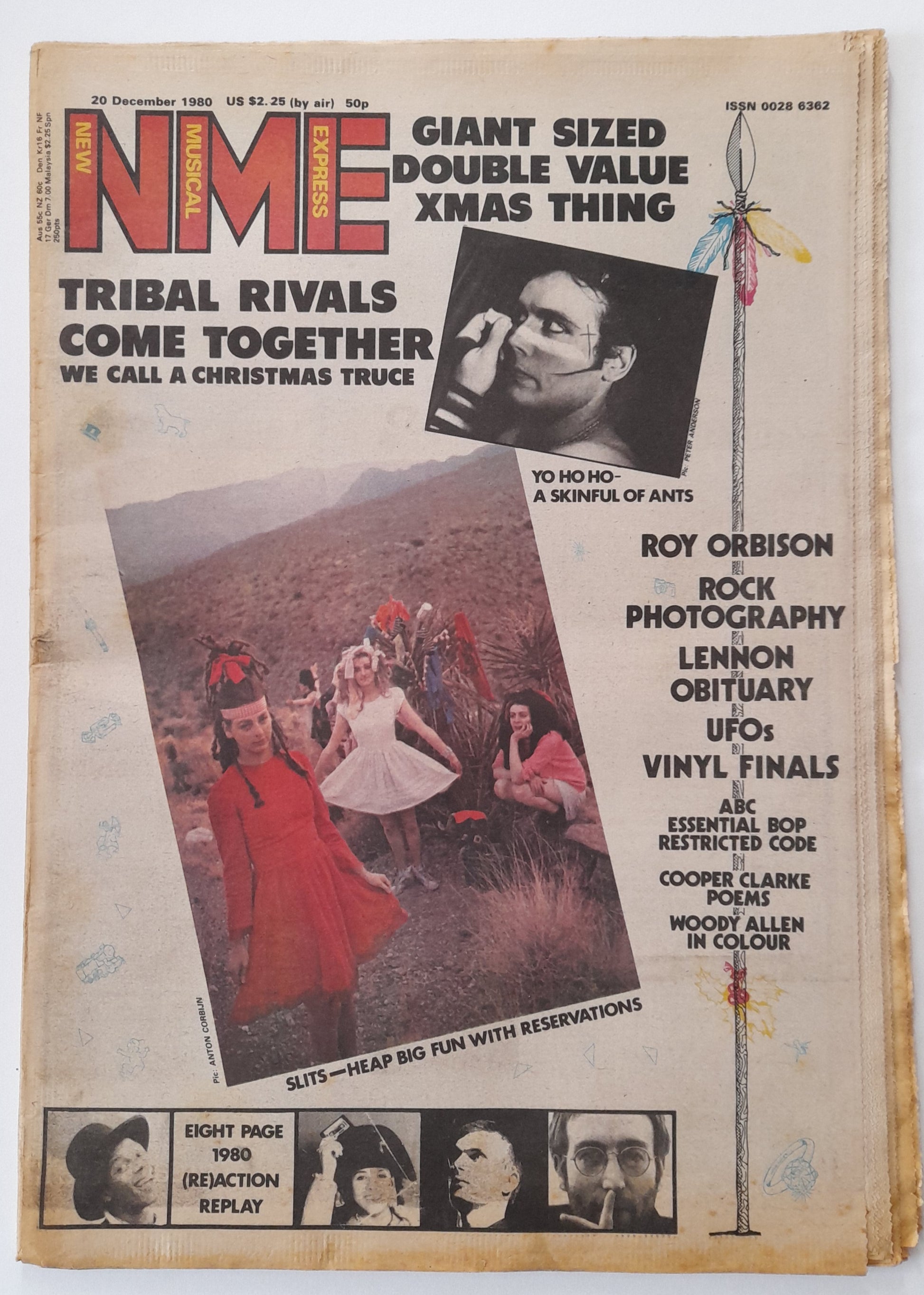 NME Magazine 20 December 1980 Christmas Issue