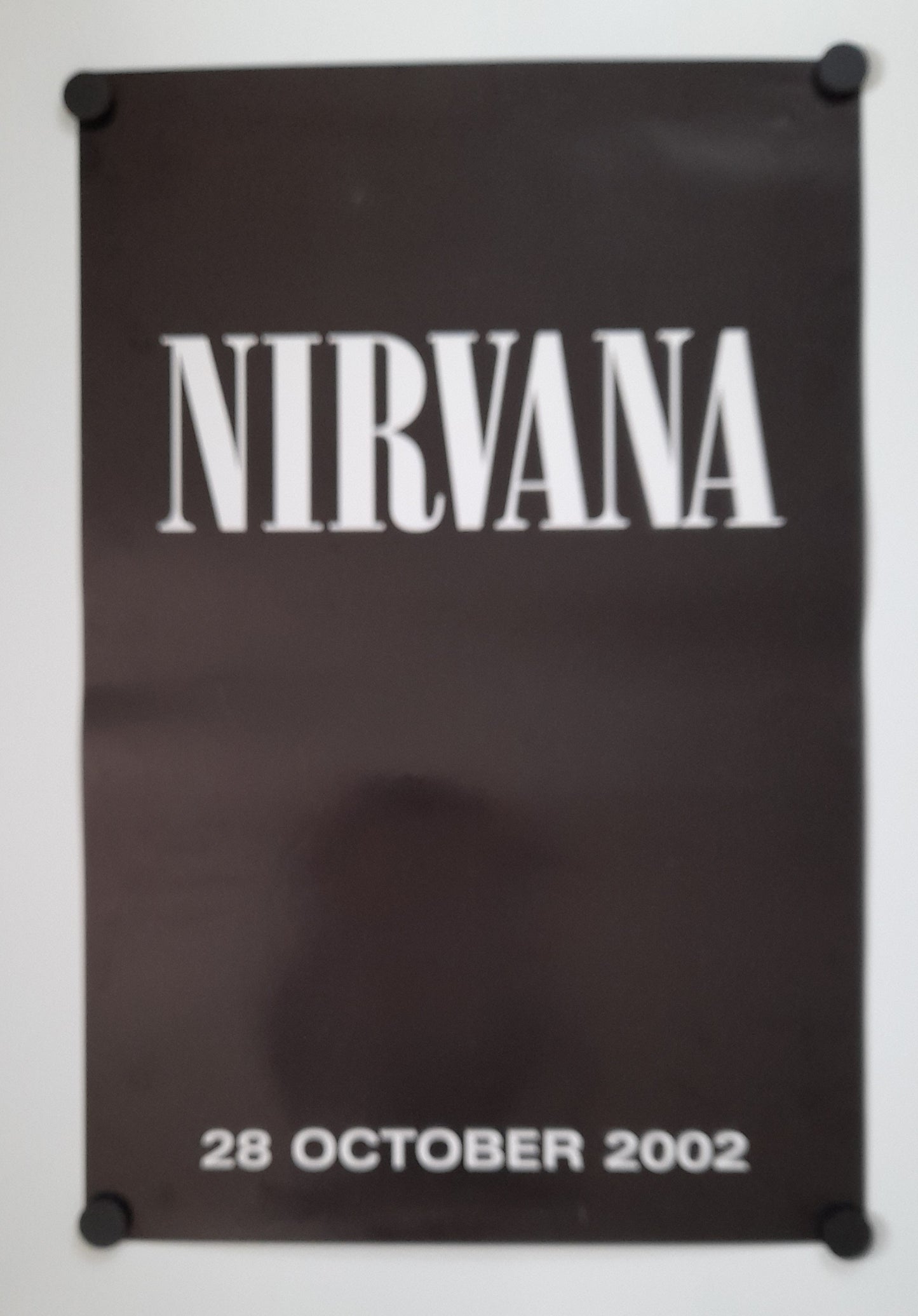 Nirvana Original Promo Poster for a Best of Compilation 2002