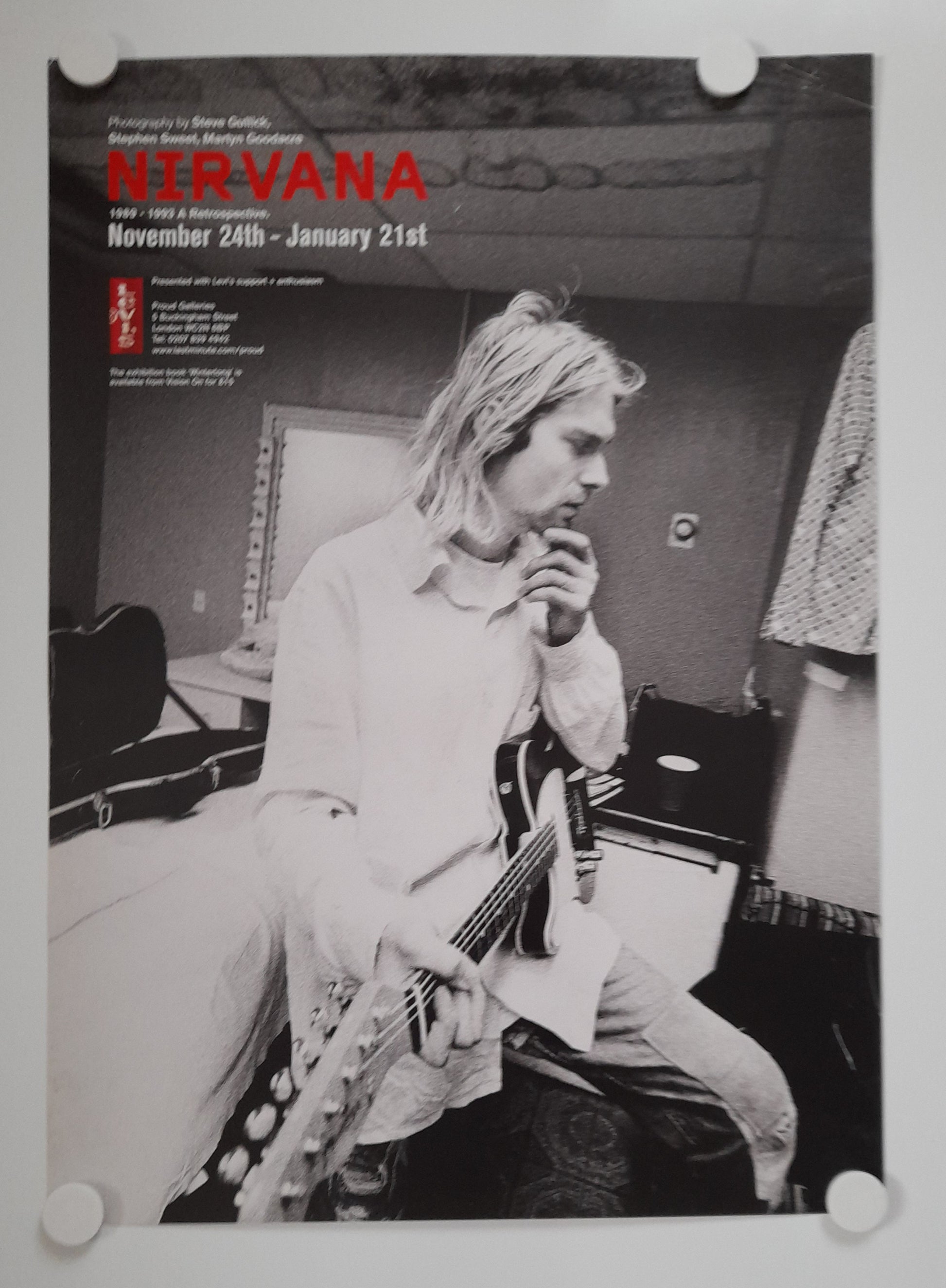 Nirvana Levi's Promo Poster 1999