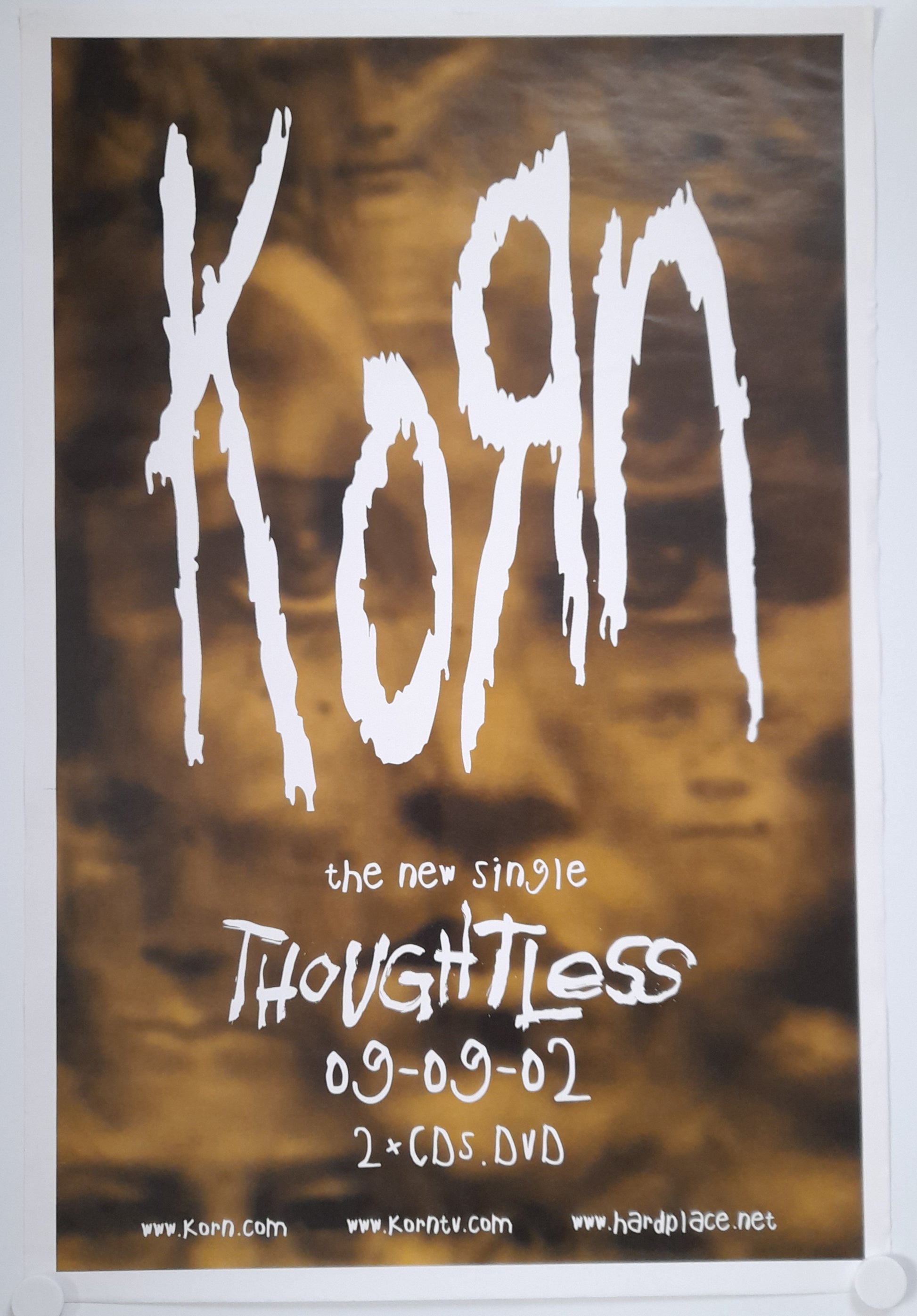 Korn - Promo Poster for single Thoughtless 2002