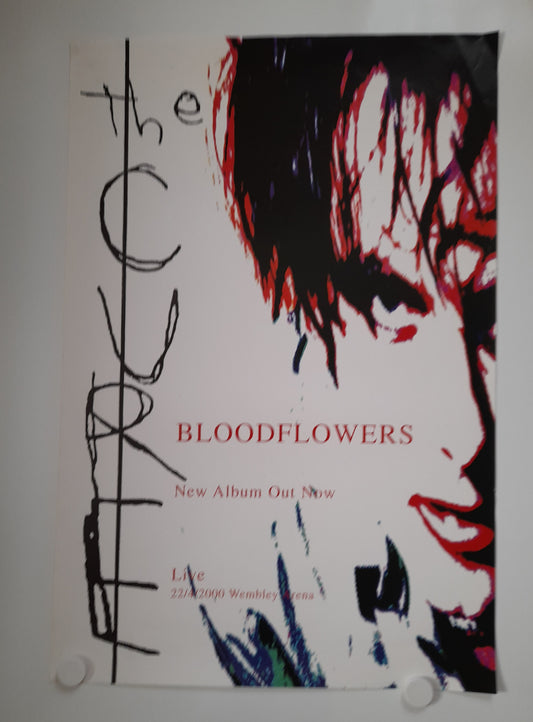 The Cure Bloodflowers Album Promo Poster 2000