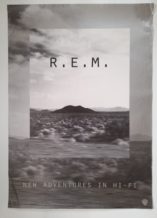 R.E.M. - New Adventures in Hi Fi Promo Poster 1996