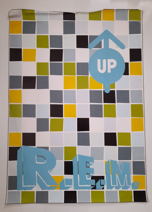 R.E.M. - UP 1998 Promo Poster