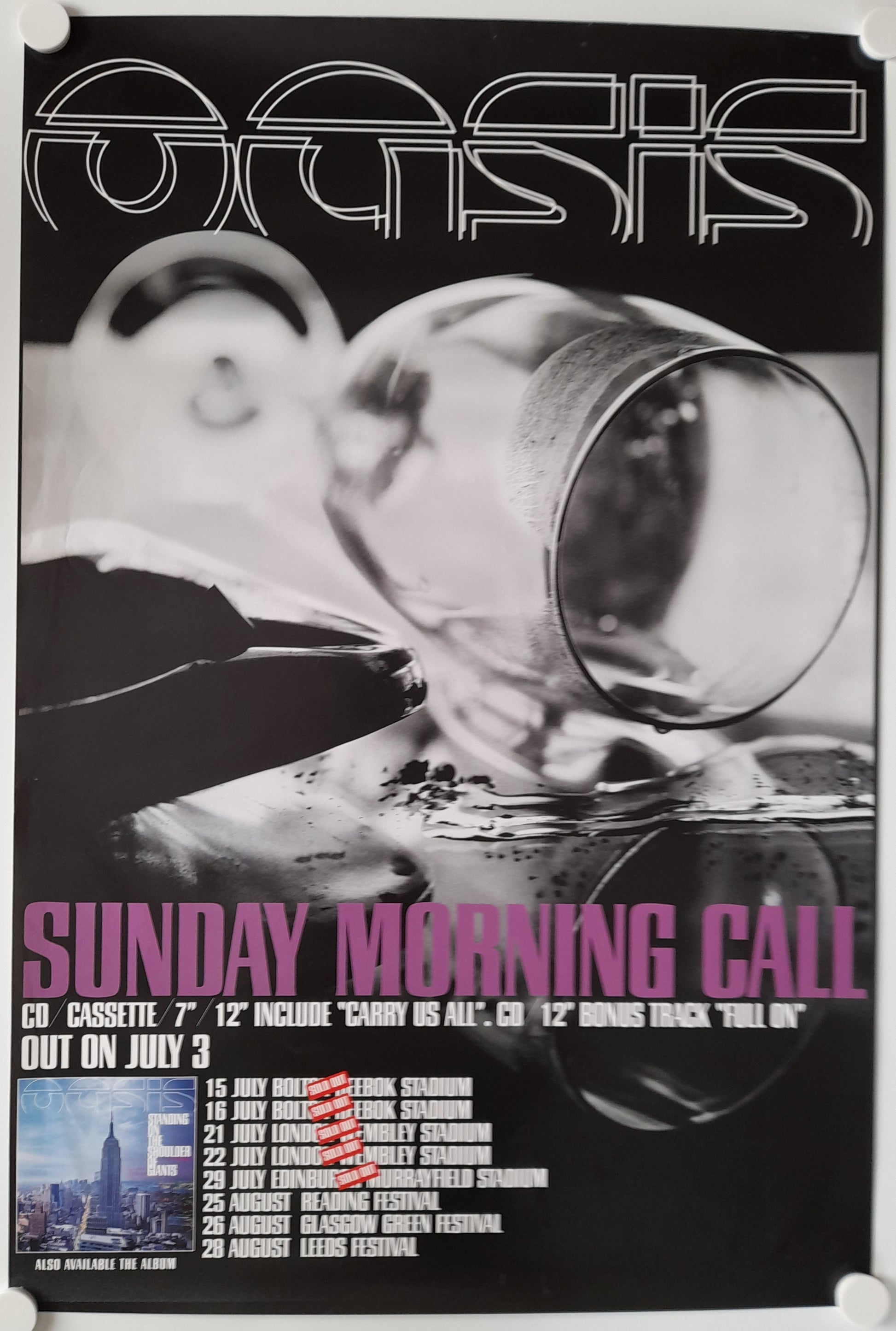 Oasis- Sunday Morning Call Single Promo Poster