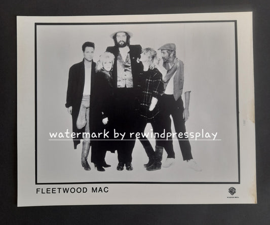 Fleetwood Mac 10" x 8" Record Company Promo Photo