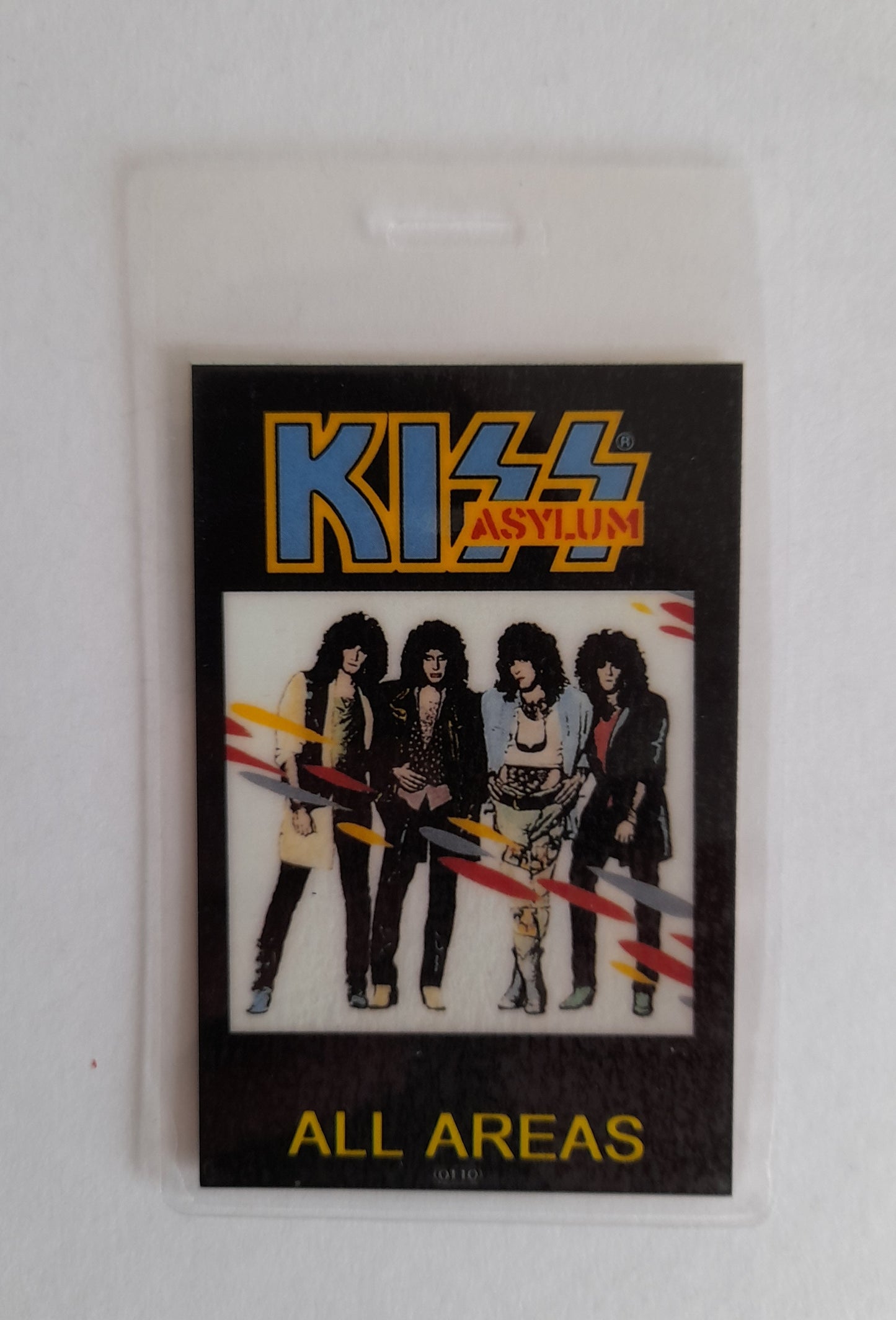 KISS - Asylum Tour 1985/86 Backstage Pass