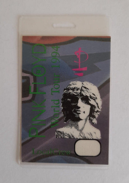 Pink Floyd - The Division Bell Tour 1994 Backstage Pass