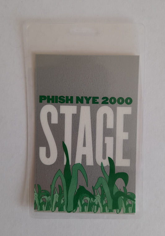 Phish - New Years Eve Concert 2000 Backstage Pass