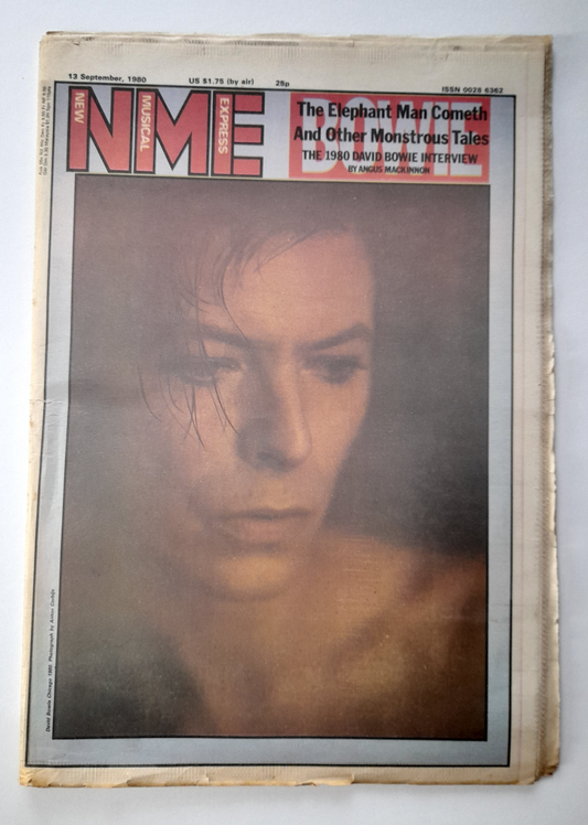 NME Magazine 13 September 1980 David Bowie