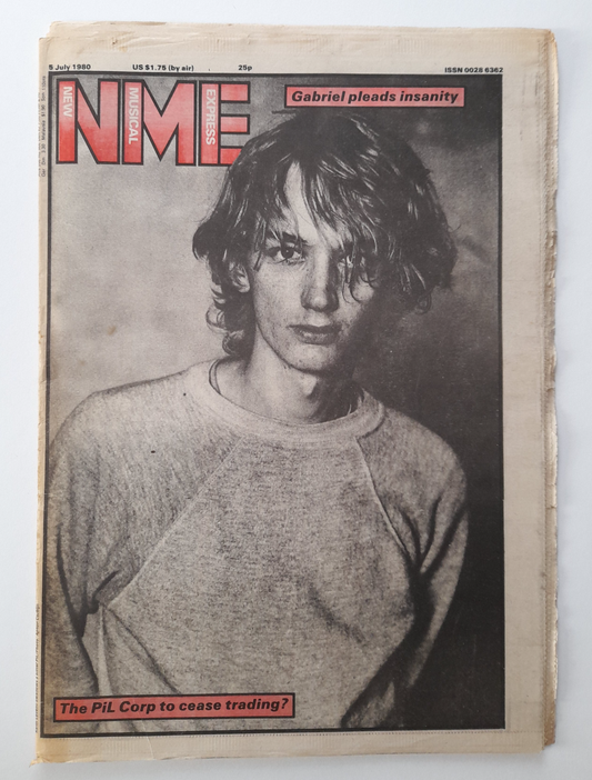 NME Magazine 5 July 1980 Keith Levene of Public Image Ltd