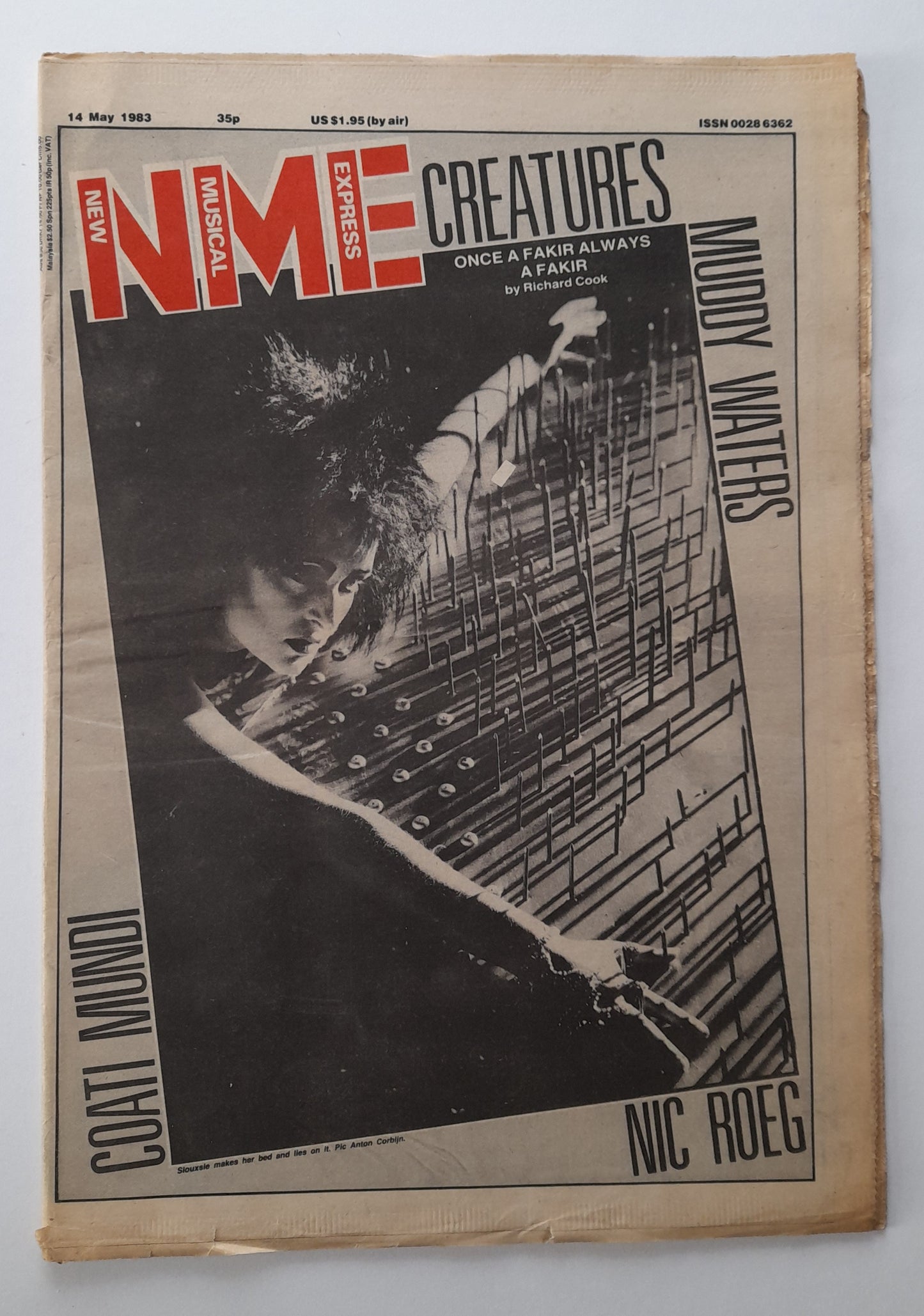 NME Magazine 14 May 1983 - Siouxsie Sioux