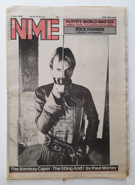 NME Magazine 12 April 1980 Sting