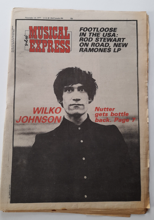 NME Magazine 19 November 1977 Wilko Johnson