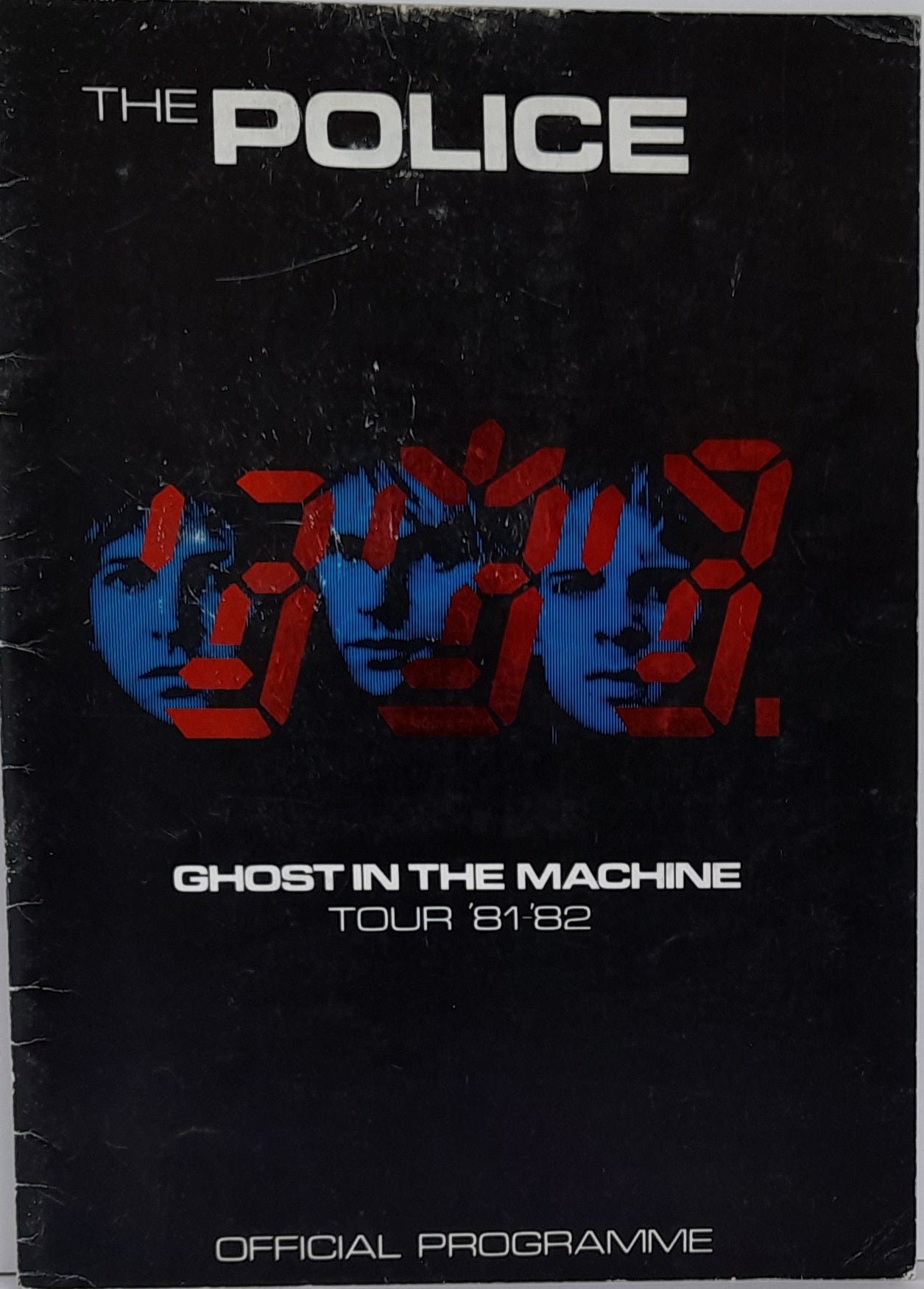 The Police - Ghost In The Machine Tour 81-82 Programme