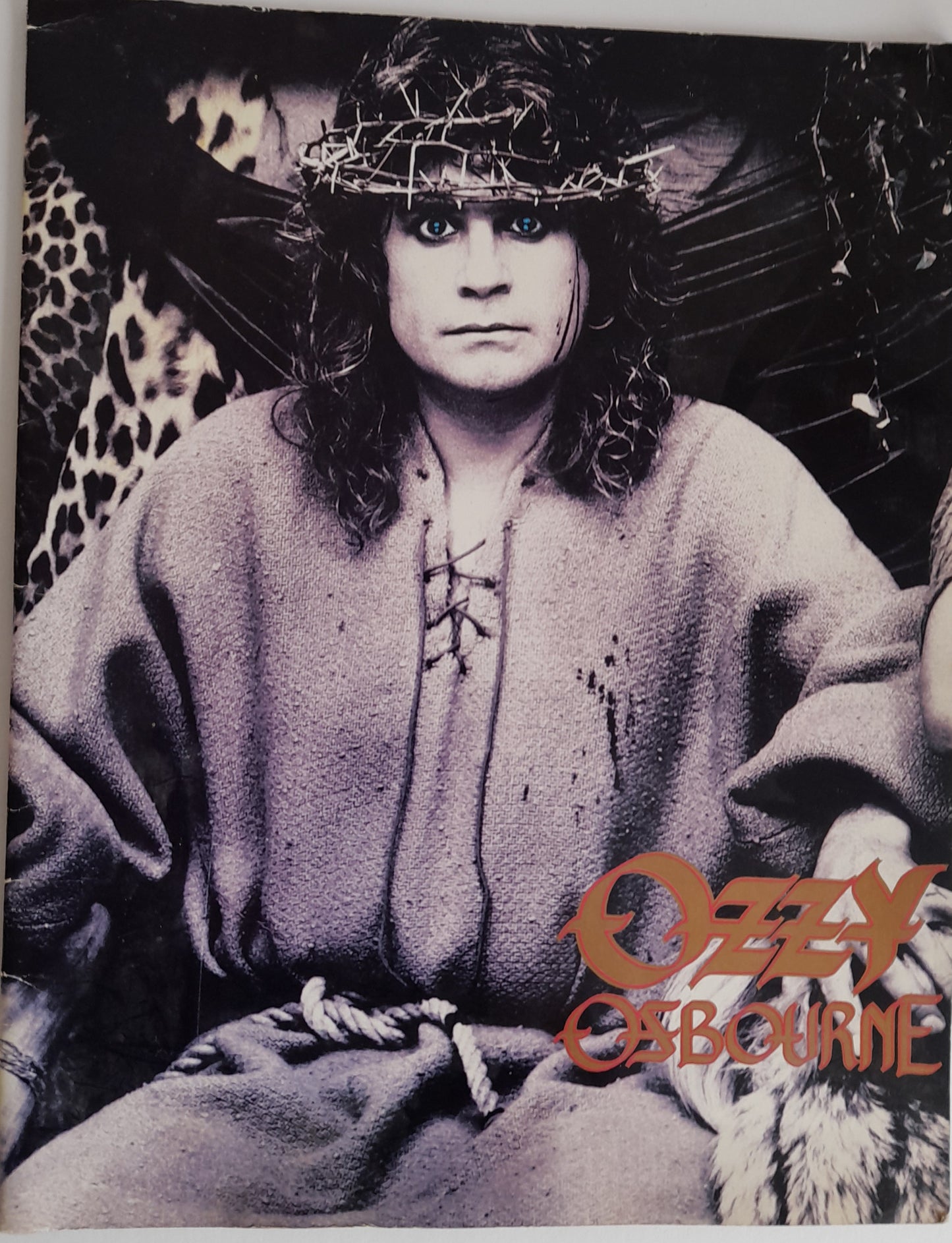 Ozzy Osbourne No Rest for the Wicked Tour Programme 1989