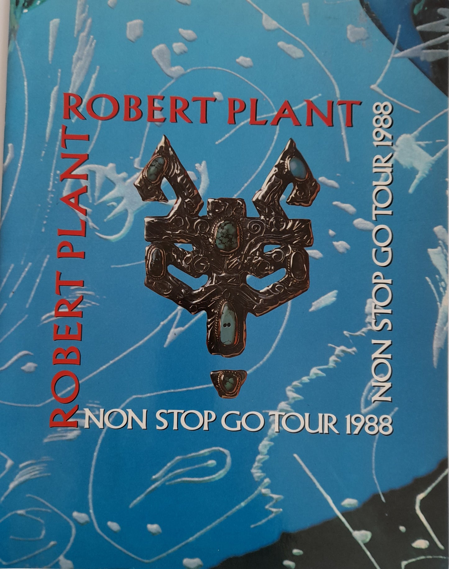 Robert Plant Non Stop Go Tour Programme 1988 - Led Zeppelin