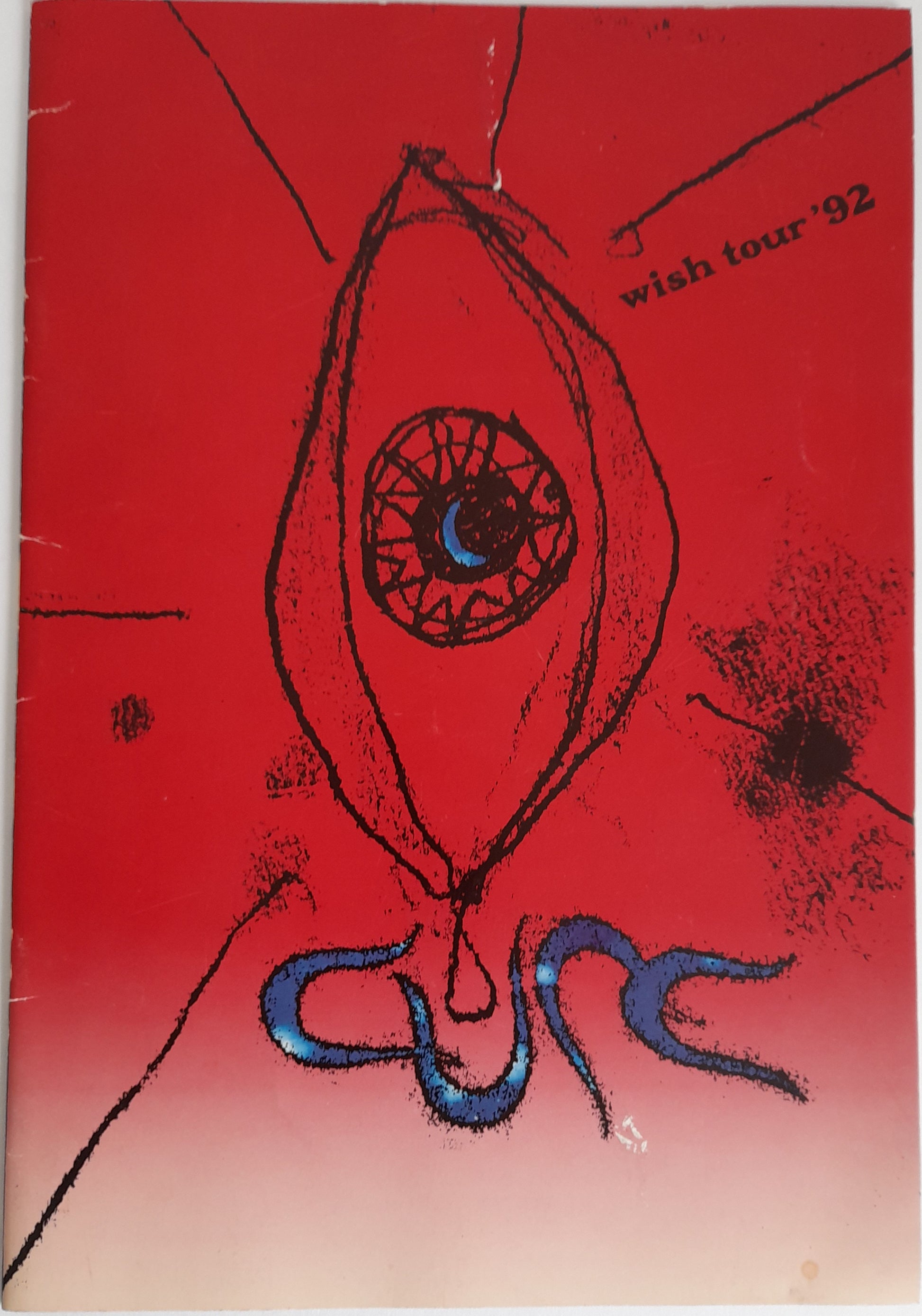The Cure Wish Tour '92 Programme