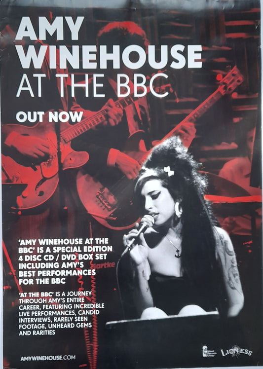 Amy Winehouse At The BBC Promotional Poster