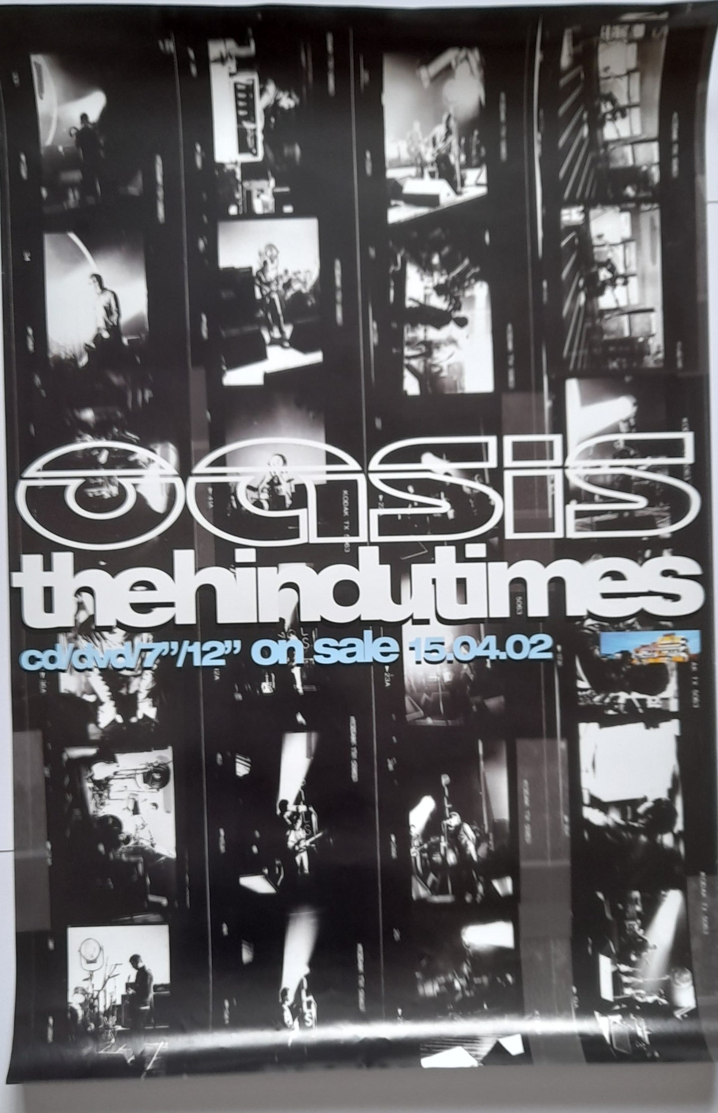 Oasis The Hindu Times single Promotional Poster - RewindPressPlay