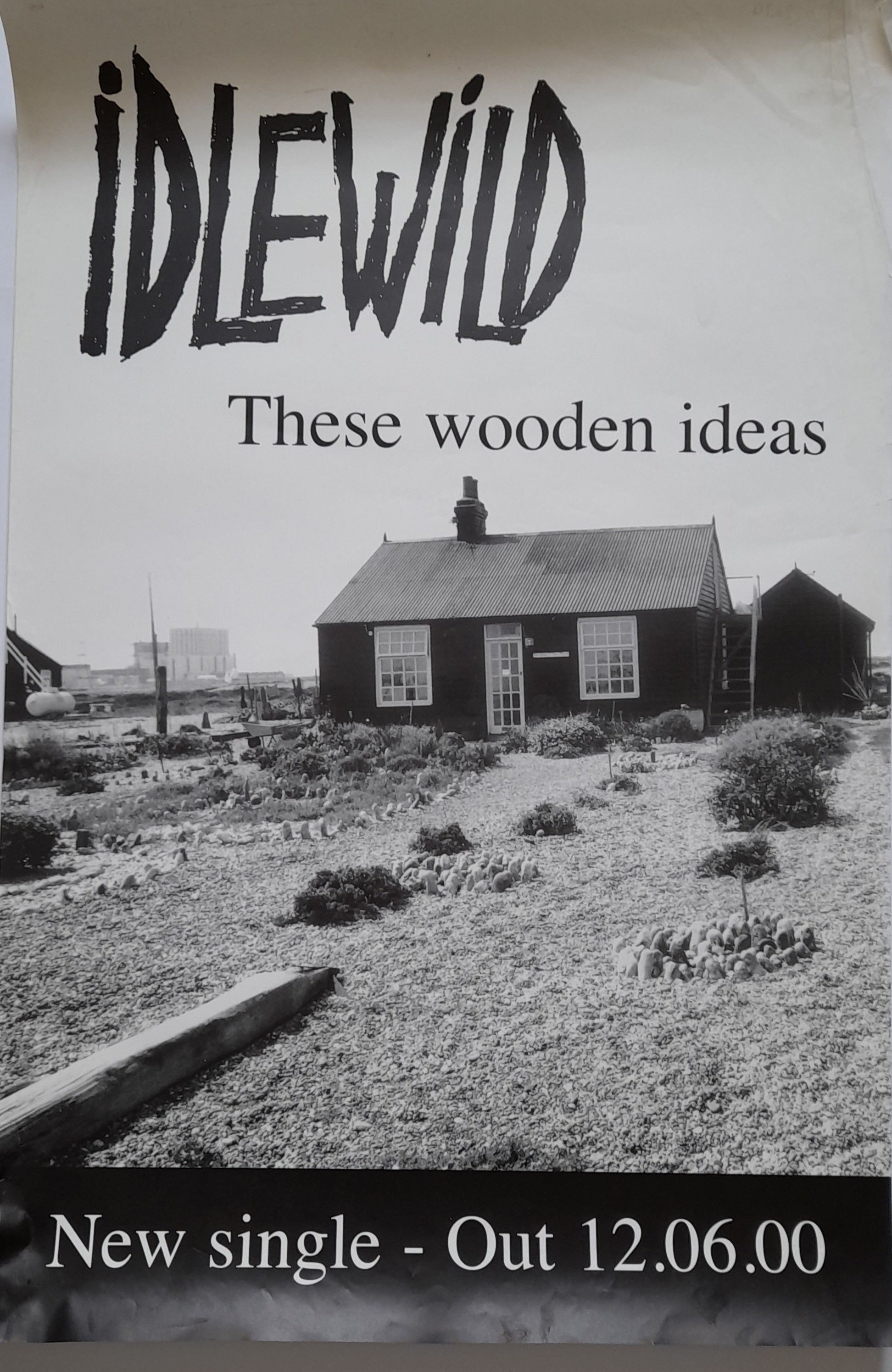 Idlewild These wooden ideas single UK Promotional Poster- RewindPressPlay