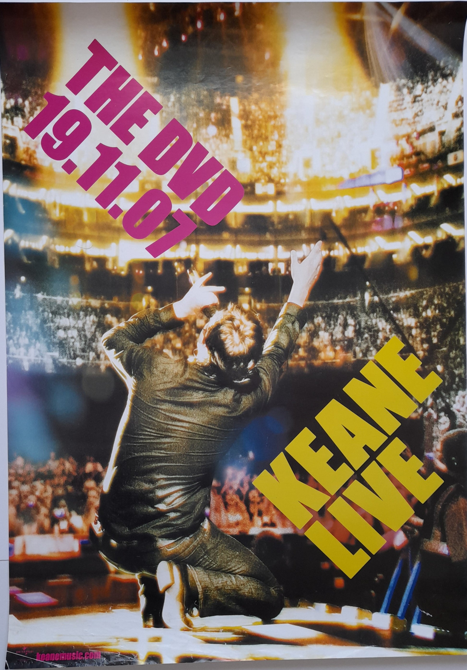 Keane Live DVD Promotional Poster