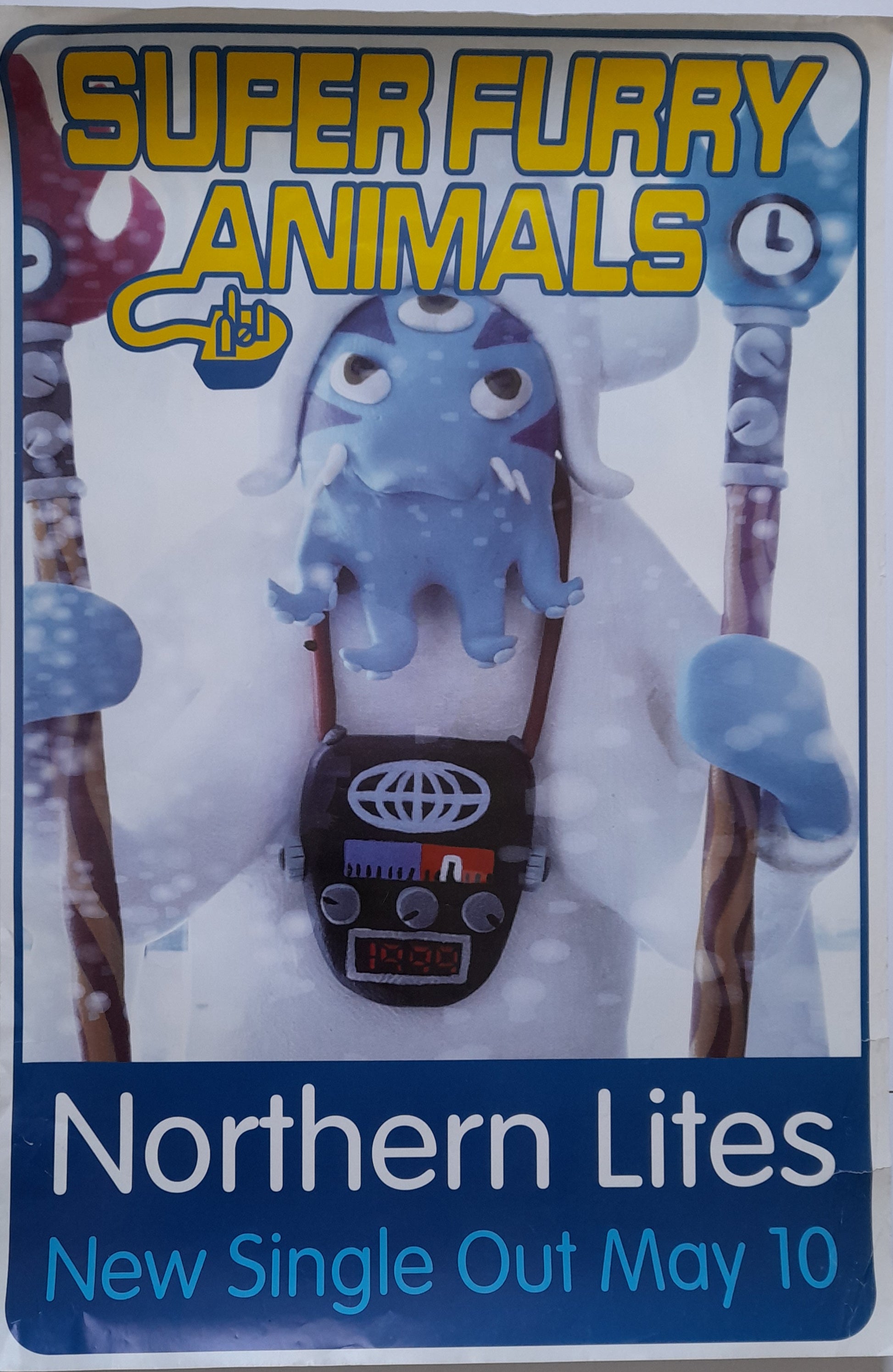 Super Furry Animals Northern Lites single UK Promotional Poster