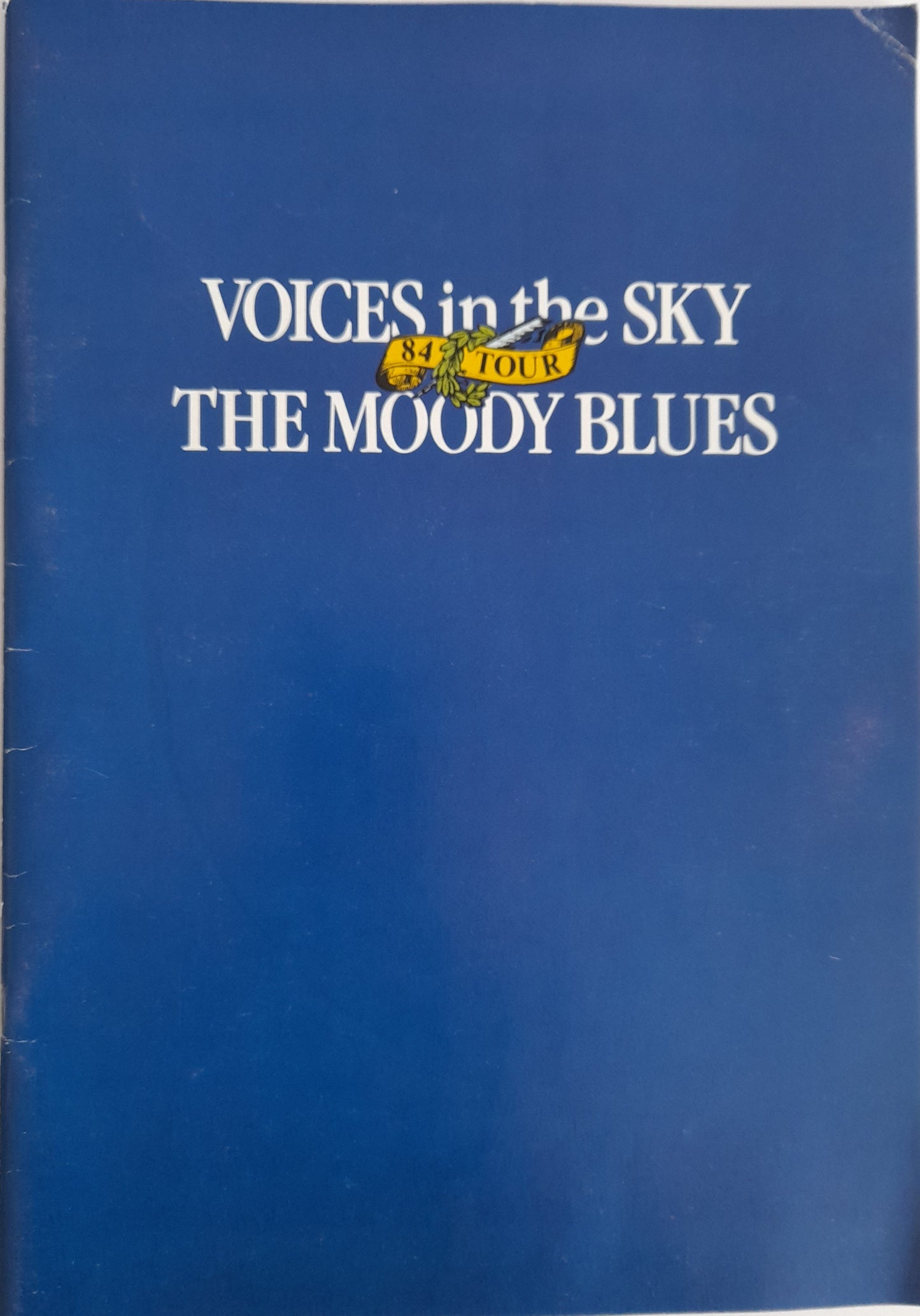 The Moody Blues Voices in the Sky Tour Programme 1984