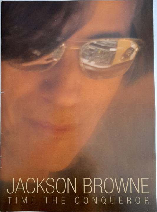 Jackson Browne Time the Conqueror Tour Programme 2009