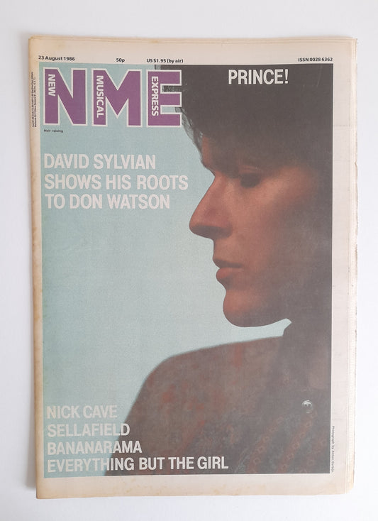 NME Magazine 23rd August 1986 David Sylvian, Nick Cave