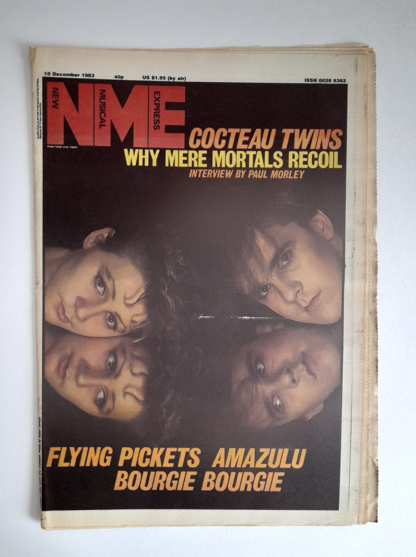NME Magazine 10 December 1983 Cocteau Twins