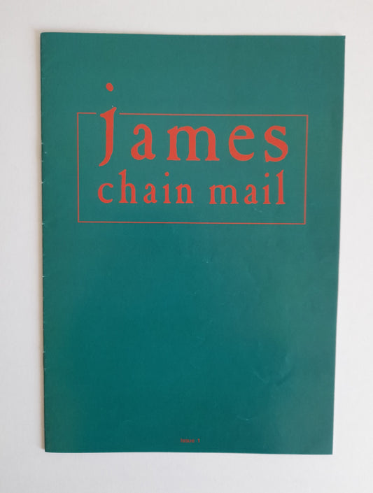 James Chain Mail Official Fan Club Magazine Issue one