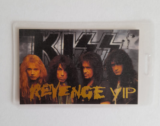 KISS - Revenge Tour 1992 Backstage Pass