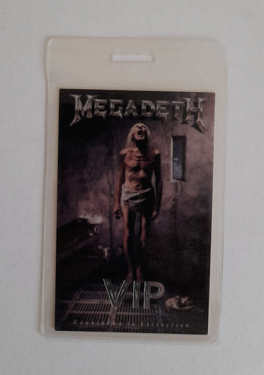 Megadeth - Countdown to Extinction Tour 1993 - Backstage Pass