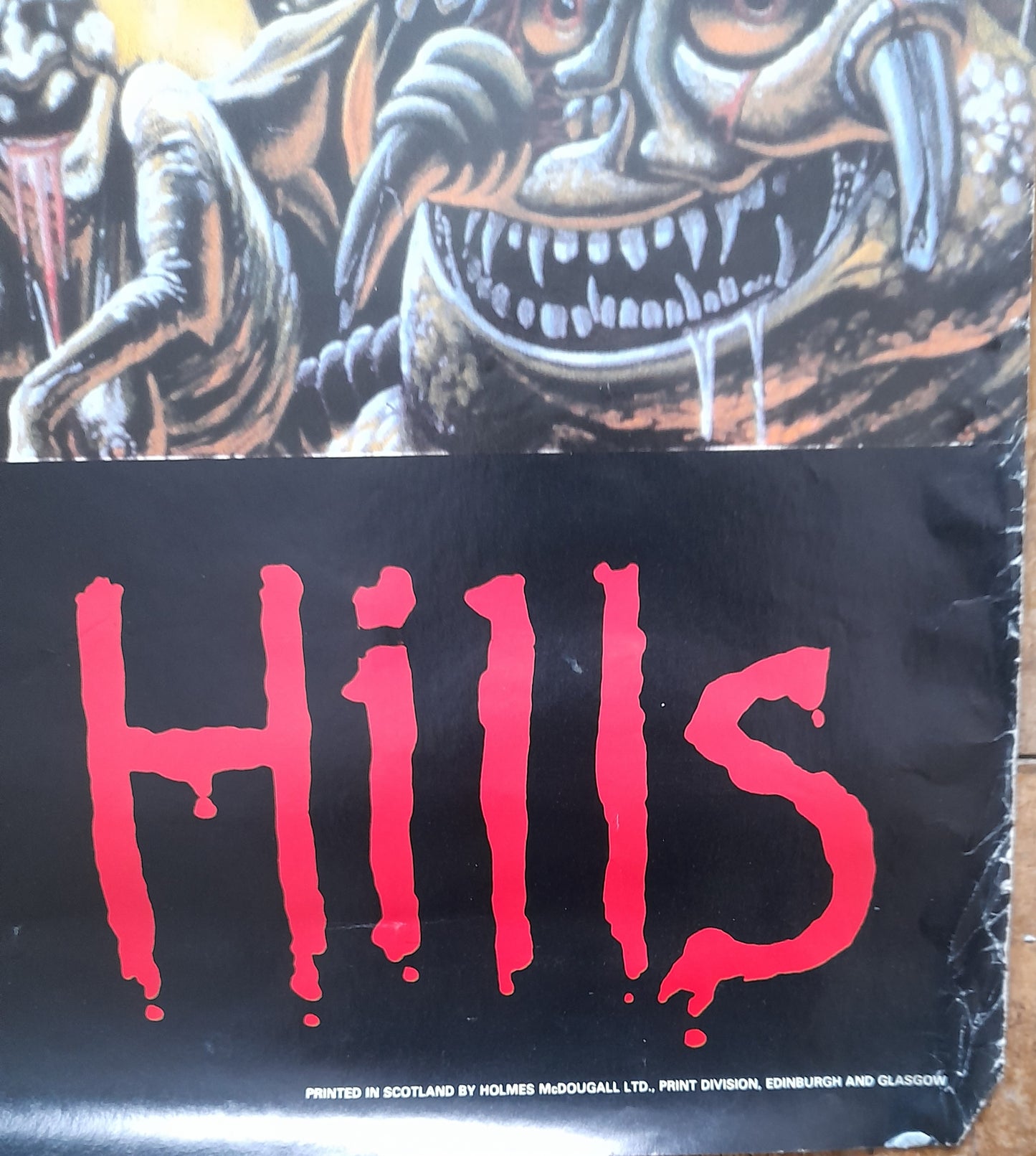 Iron Maiden Run To The Hills Promotional Poster